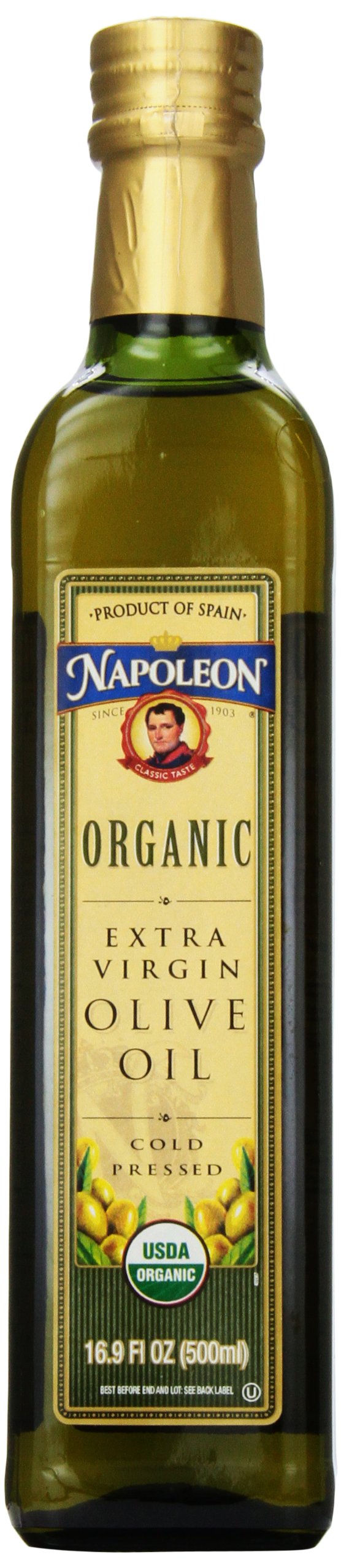 Napoleon Organic Extra Virgin Olive Oil, 16.9 oz