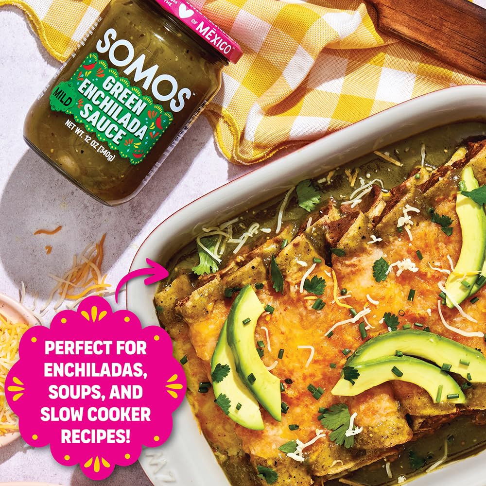 Somos Green Enchilada Sauce, 12 Oz