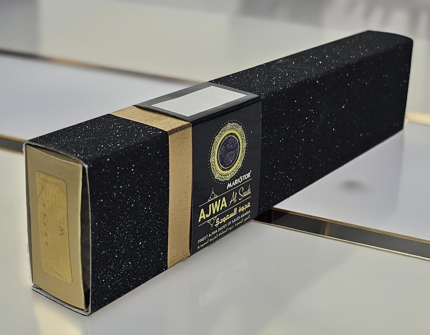 Markstor Ajwa Al-Saudi - Finest Original Ajwa Dates (Khajoor/Khajur) Of Madina, Saudi Arabia - 100 Grams Sampler Box
