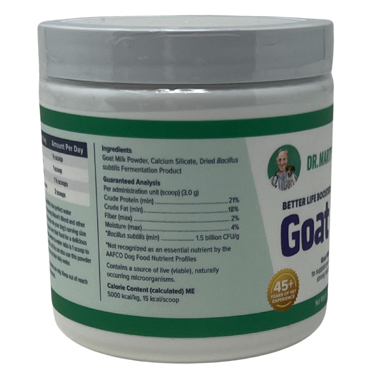 Dr. Marty Better Life Boosters Goat Milk, 3.17-oz jar