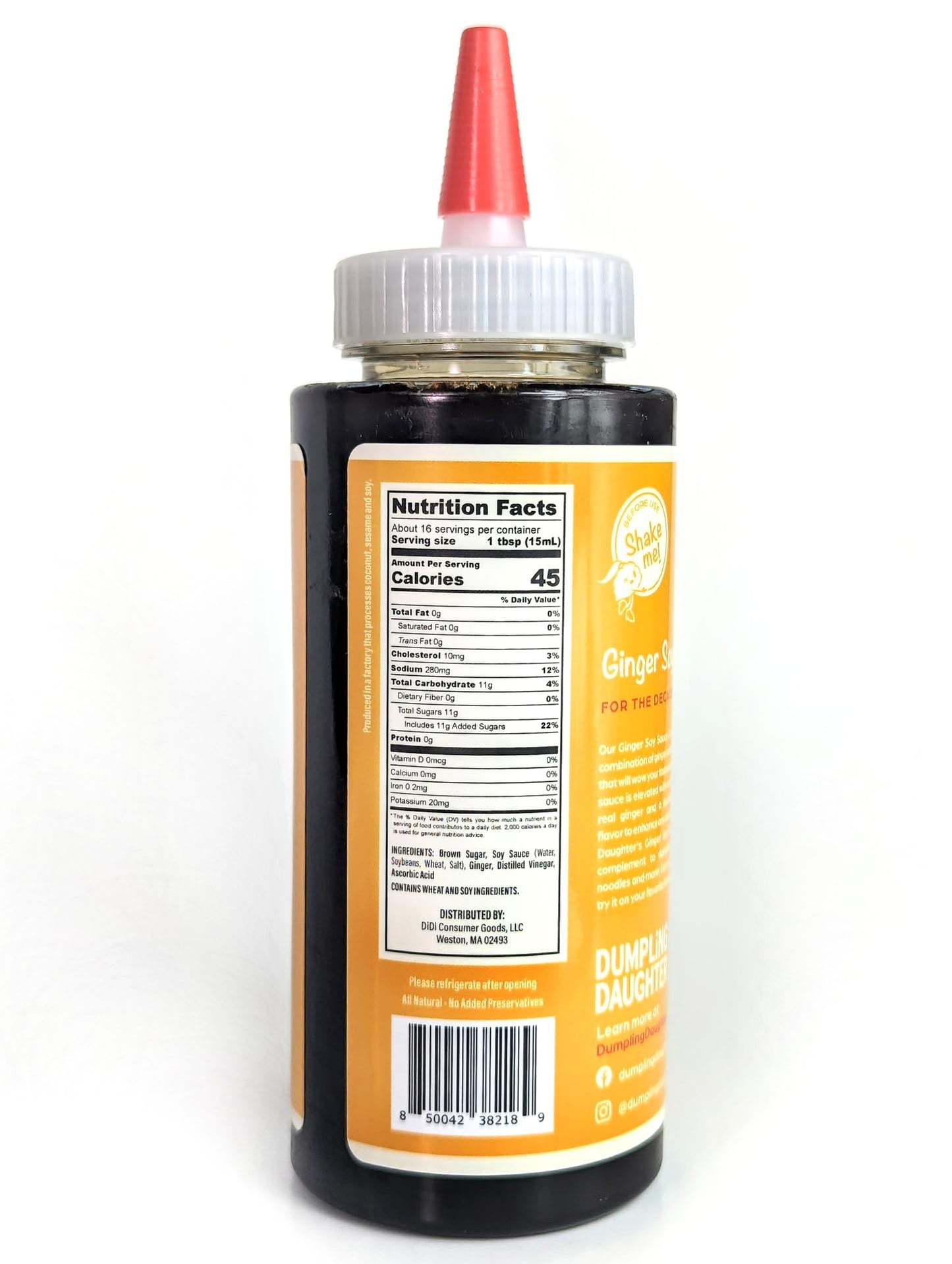 Dumpling Daughter Ginger Soy Sauce - 8 Fl Oz