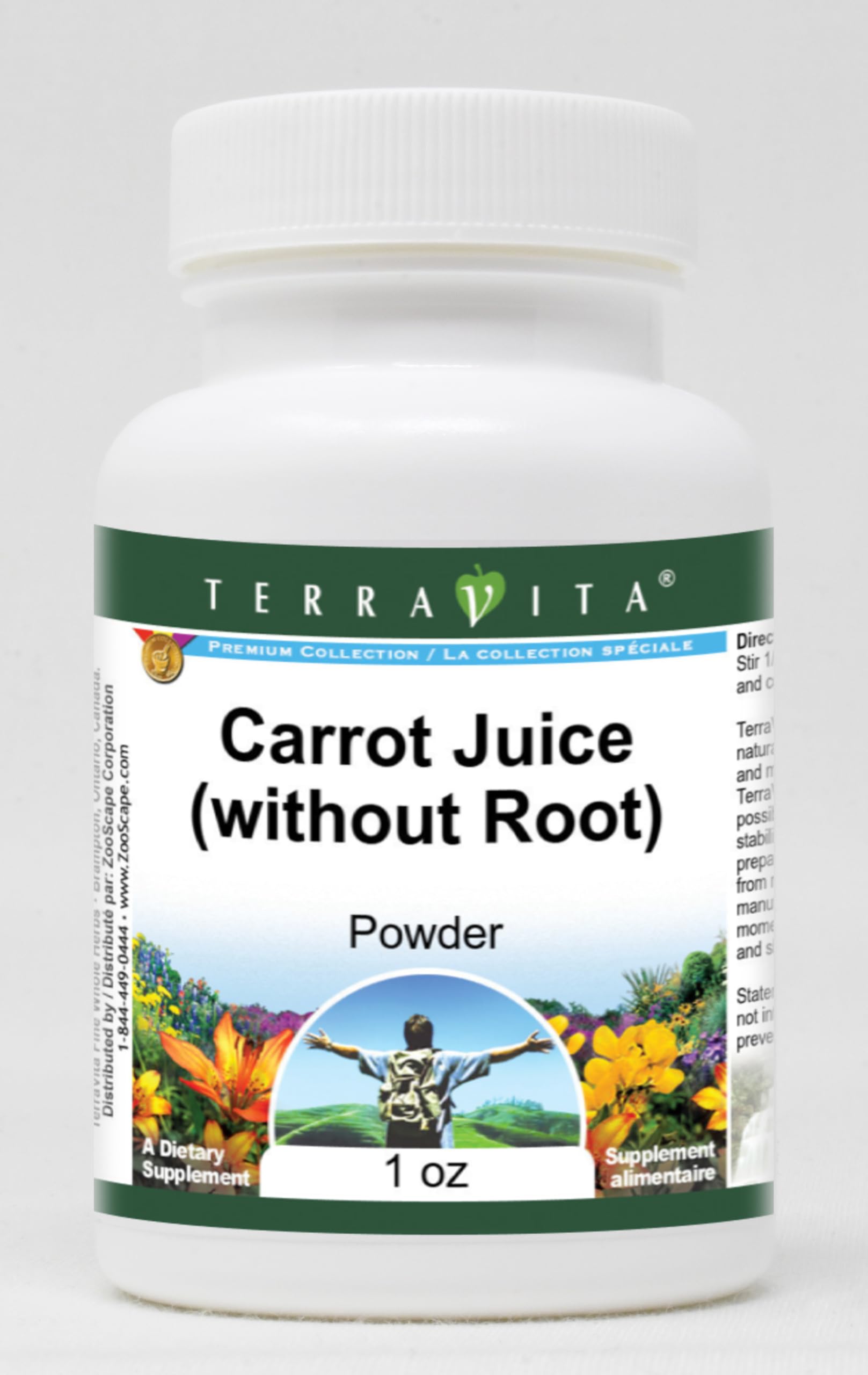 Carrot Juice (Without Root) Powder (1 oz, ZIN: 519647)