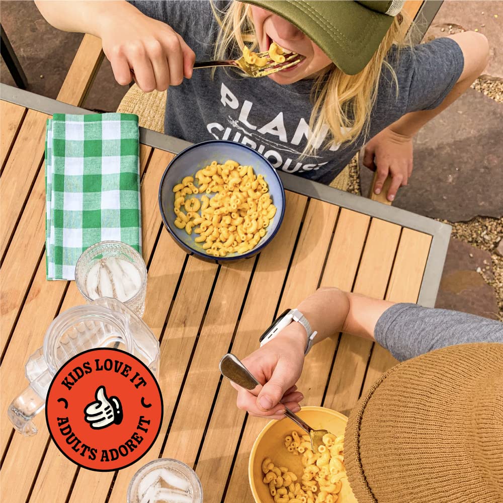 GrownAs Vegan Mac & Cheese - Dairy-Free, High Protein Snack, 25g Protein, 1 Pack