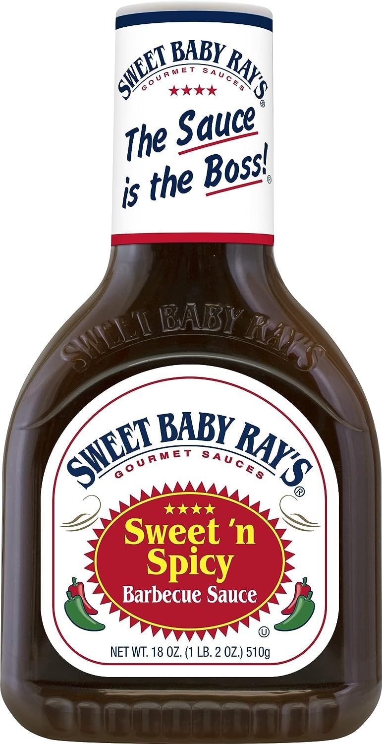 Sweet Baby Ray'S Variety 3 Pack Honey Barbecue Sauce Hickory & Brown Sugar Bbq Sauce Sweet 'N Spicy Bbq Sauce,18 Ounce, Pack Of