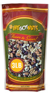 We Got Nuts Trail Mix Top-Grade Blend With Almonds  Cashews  Cranberries  Raisins Filberts And Walnuts Kosher Certified 3 Lb Resealable Bag
