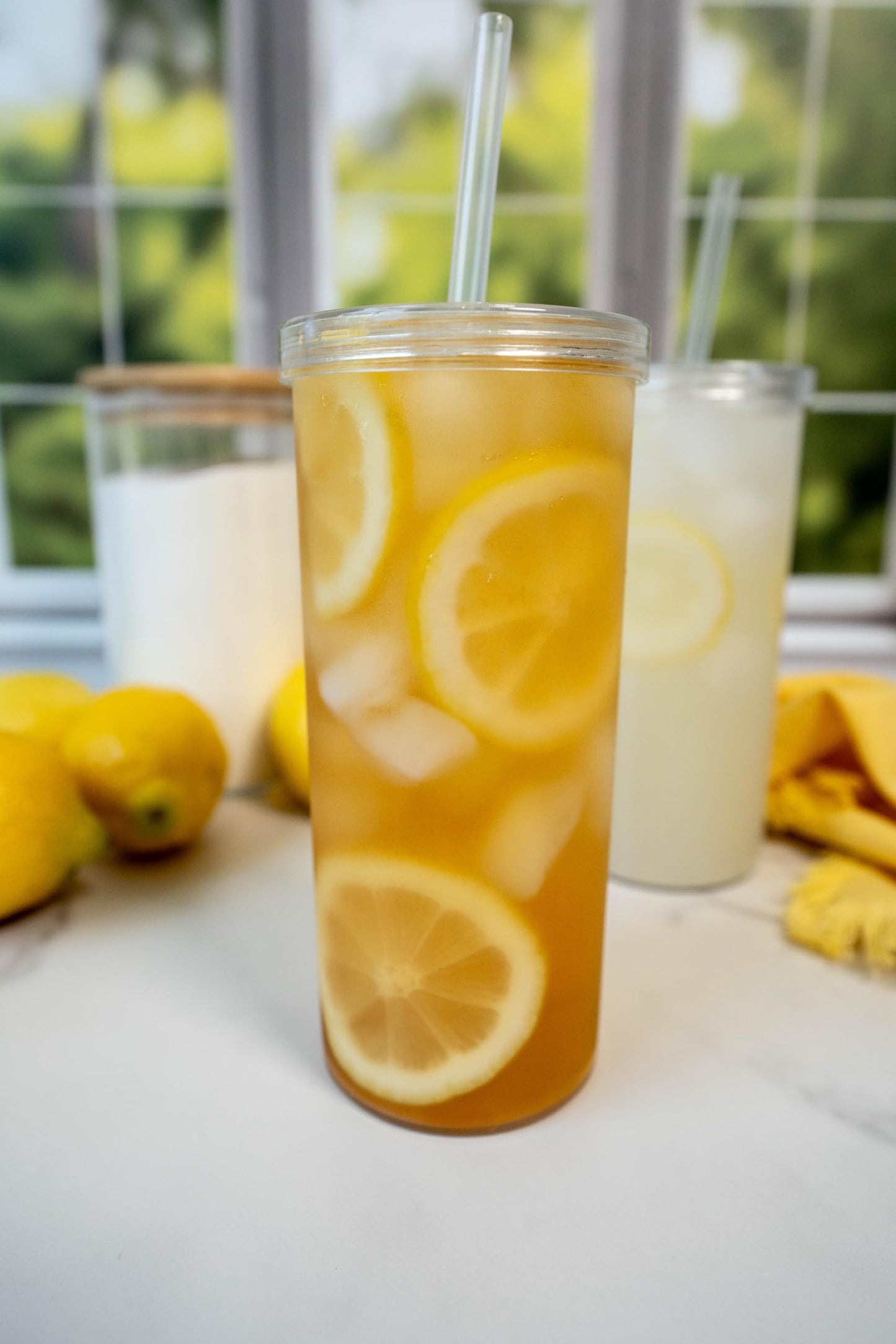 Yall Sweet Tea Half Sweet Tea Half Lemonade Iced Tea Bags, 1 Gallon Size, 10 Bags Per Pack, Caffeinated, Southern Brew