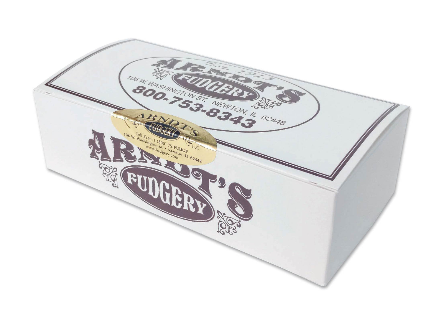 Home Made Amaretto Chocolate Fudge - 1.5 Lb Box