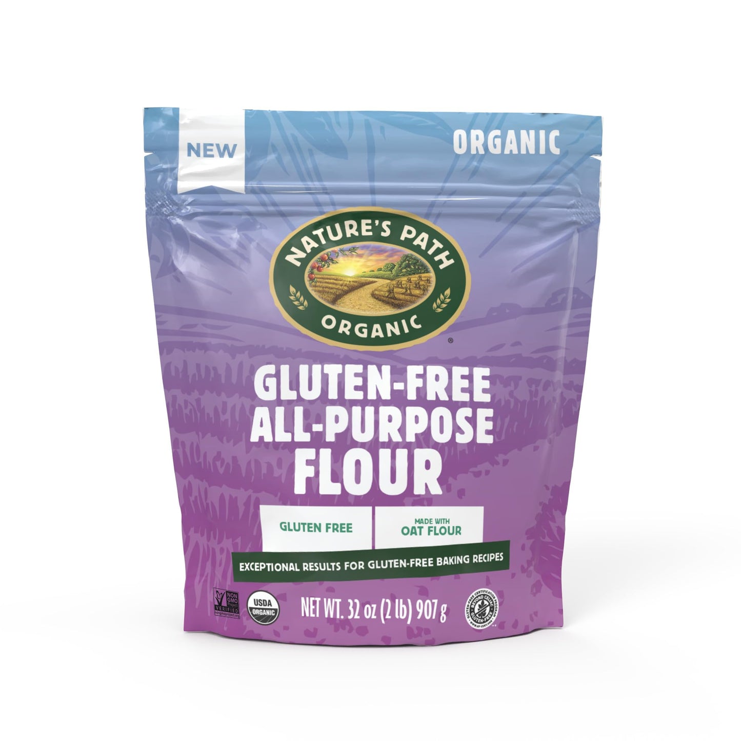 Nature's Path Organic All-Purpose Flour, 32 oz (Pack of 1), Gluten Free, Non-GMO