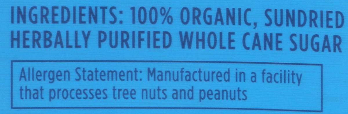 Heavenly Organics Organic Whole Cane Sugar, 20 Ounce, Natural Sweetener