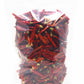 Natruen Whole Dry Szechuan Chinese Red Chili Pods 4 Oz (Medium Hot), Facing Heaven Chili, Spicy Sichuan Dried Red Hot Chilies Fo