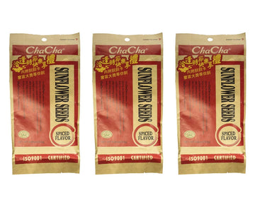 Chacha Spiced Roasted Sunflower Seeds (3 Pack, Total Of 750G)