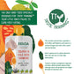 Kekoa Foods Squash & Kale With Turmeric Baby Food Purée | 100% Usda Certified-Organic Vegetarian Squeeze Pouch | Organic, Non-Gmo, Gluten-Free, Vegan | Nutritious First Food For Babies | 3.5 Oz