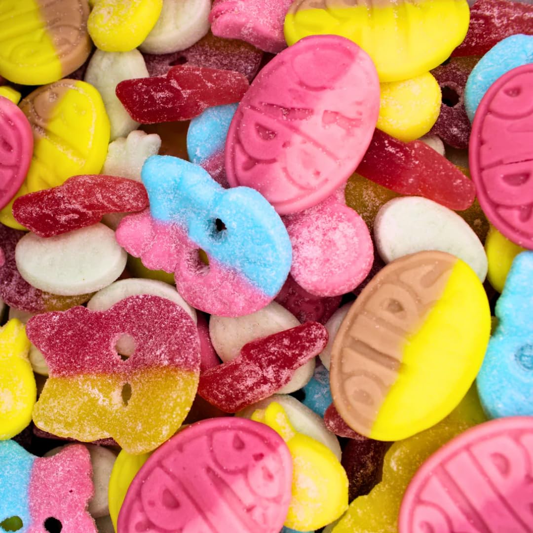 Bubs Swedish Godis Candy  1/2 Pound Mix  Sweet and Sour  Swedish  Vegan  Stock Boy Candy Co.  Imported Fresh from Sweden