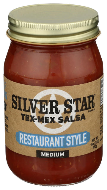 Silver Star Salsa Restaurant Style Medium 16 Ounce