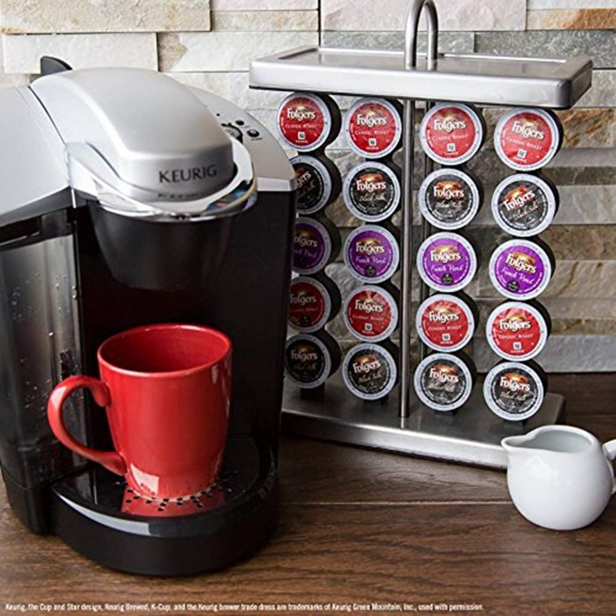 Folgers 100% Colombian Medium Roast Coffee, 24 Keurig K-Cup Pods