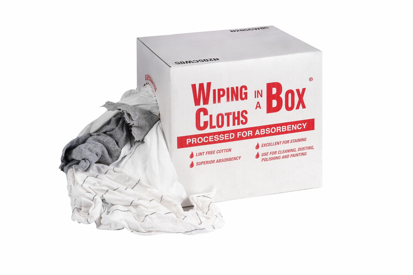 Office Snax Multipurpose Cotton Wiping Cloths