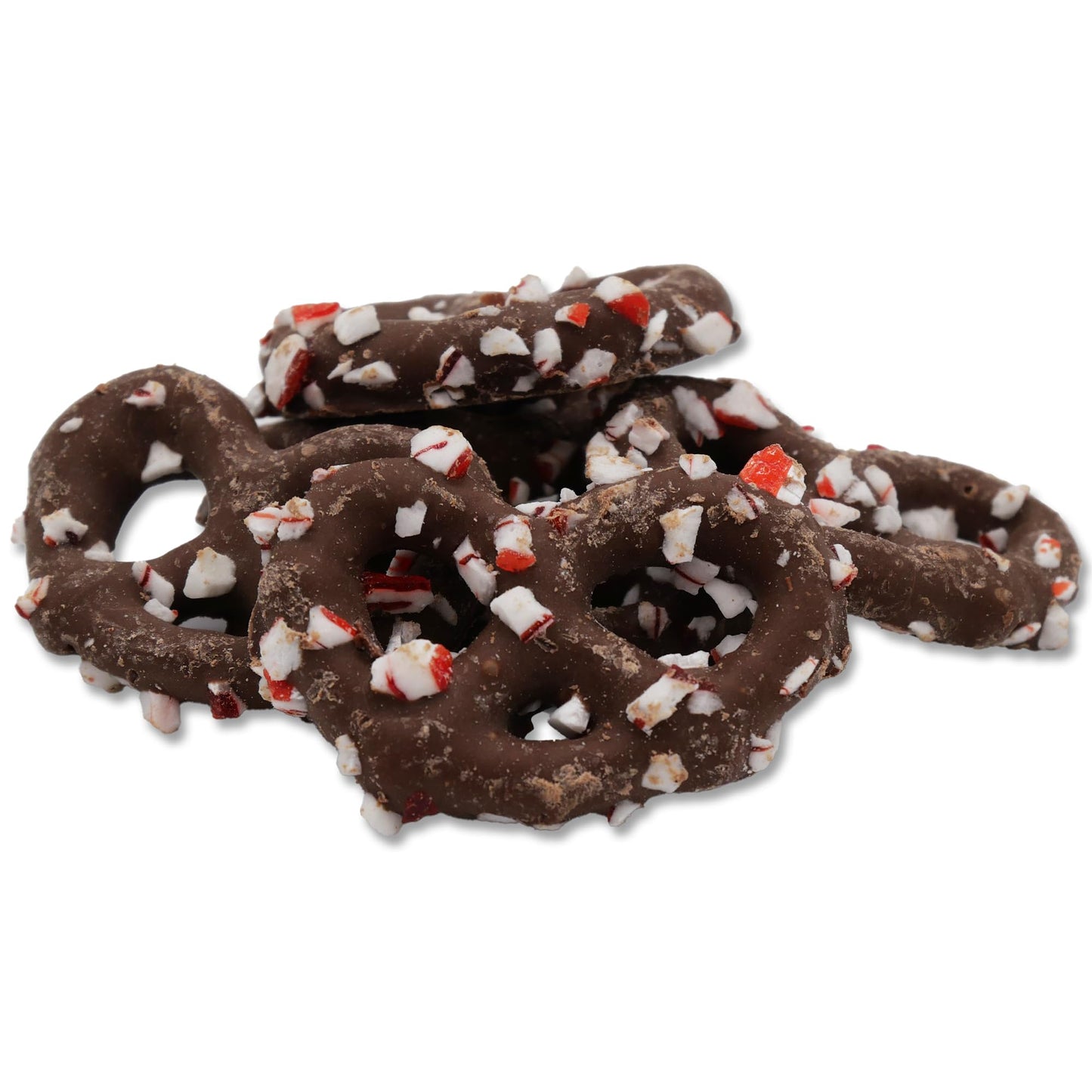 Hayden Valley Foods Chocolate Peppermint Covered Pretzels, 5 oz Bags (Pack of 3), No Artificial Flavors, Perfect Holiday Snack