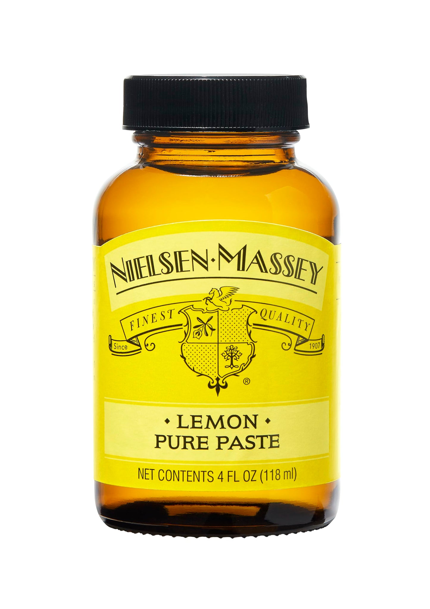 Nielsen-Massey Pure Lemon Paste for Baking, 4 Fl Oz Jar