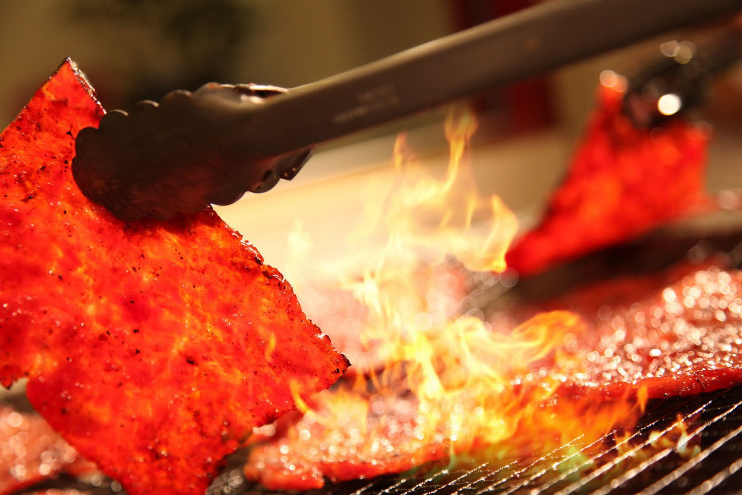 Singapore Street Food, Fire-Grilled Bacon Jerky (Spicy Flavor 12Oz) *Grilled Fresh To Your Order *Shipped The Same Day - L.A. Ti