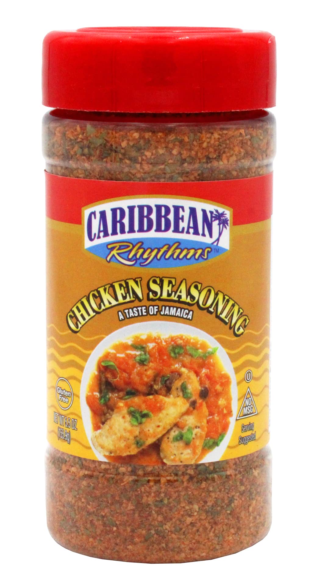 Caribbean Rhythms Chicken Seasoning, 5.5 Oz.