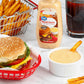 Great Value Secret Sauce For Burgers & Dipping, 12 Fl Oz Squeeze Bottle (2-Pack) Bundle With Litardex Wooden Spork, Clear Dippin