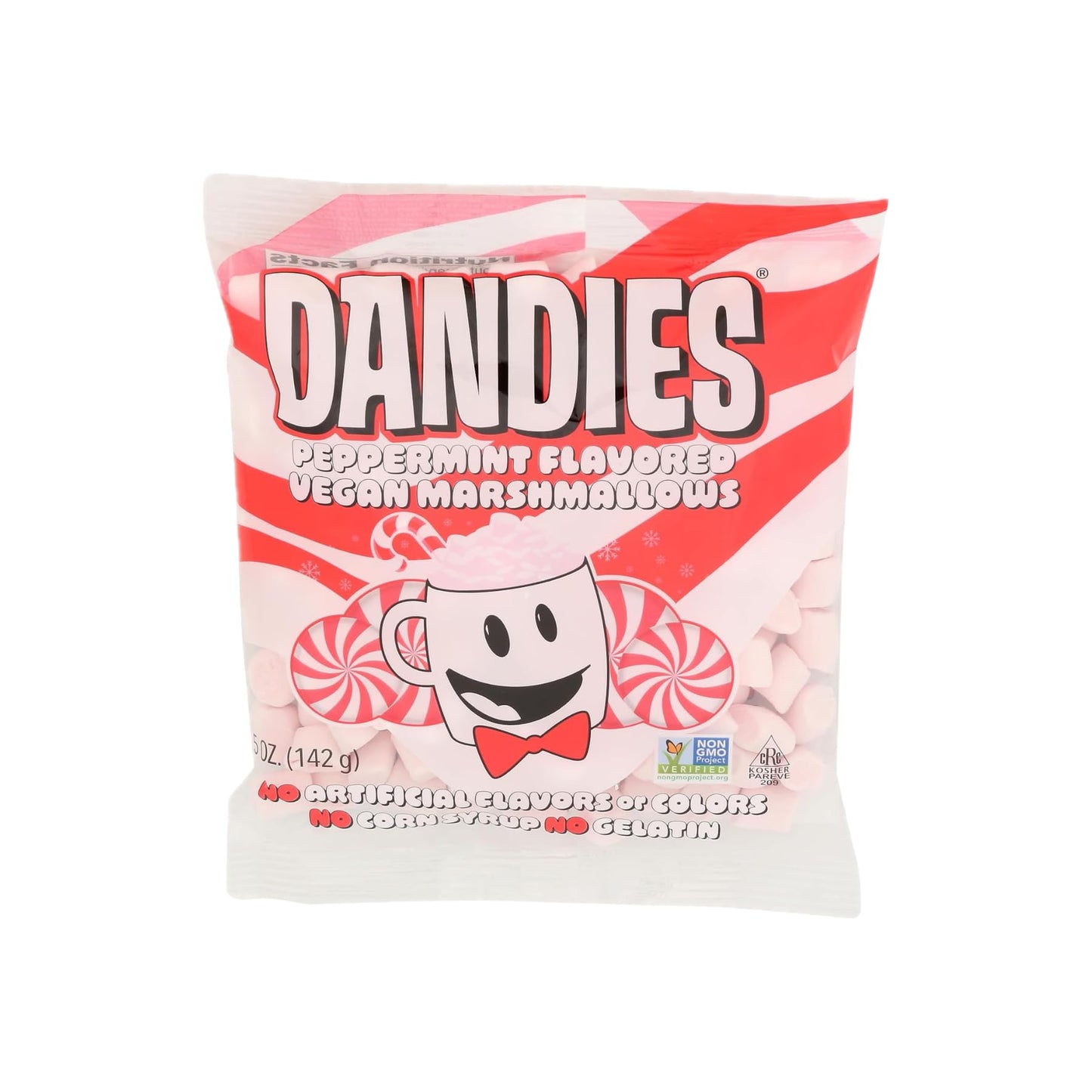 Dandies Peppermint Mini Marshmallows, 5 Oz