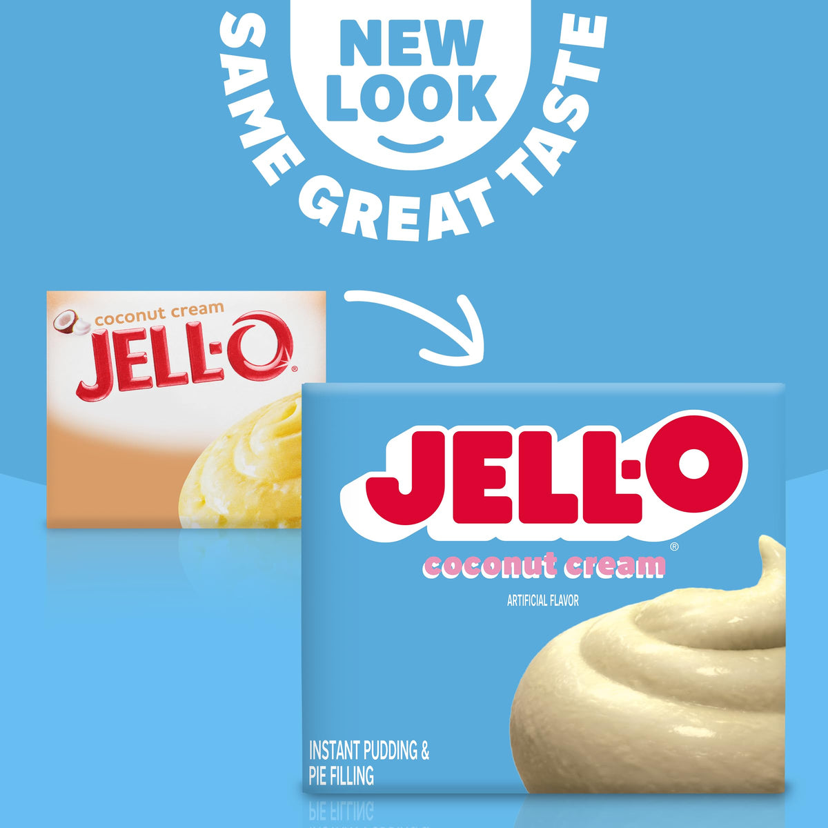 Jell-O Coconut Cream Instant Pudding & Pie Filling 34 Oz (96G) (3-Pack)