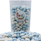 Firstchoicecandy Jordan Almonds (10 Pound, Baby Blue & White)