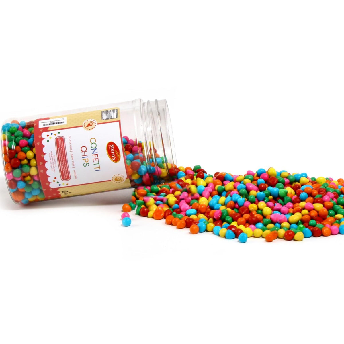 Rainbow Candy Coated Chocolate Chips | Cosmic Brownie Sprinkles [10 Oz] | Mini Chocolate Baking Chips for Ice Cream & Cake Decor