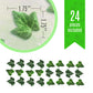 Sugar Robot Edible Ivy Leaves - Small Size 1.5x1.5 - Set of 24 - Vanilla - Premium Crafted in the USA