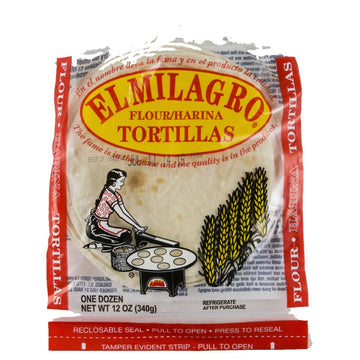 El Milagro Flour Tortillas - 12 Ct
