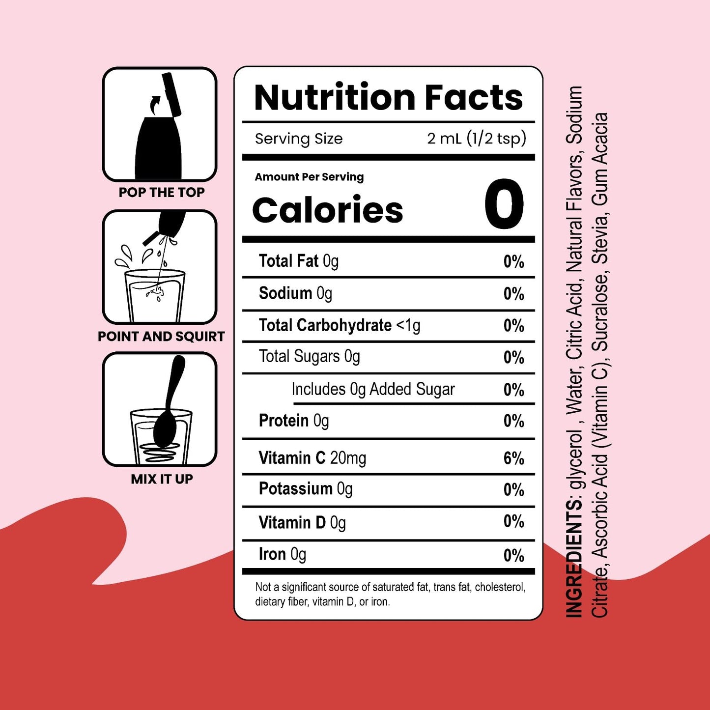 Obrilo Water Enhancer Liquid Flavoring Drops - Zero Sugar, Calorie-Free, Naturally Flavored, 2 Fl Oz (Pack of 2), Berry Flavor