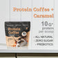 Caramel Protein Coffee Powder - enhanced Whey Protein & Instant 100% Arabica Coffee  Low Carb  No Added Sugar  No Artificial Sweeteners or Flavors  300g (1pc)