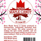 Nova Maple Candy - Pure Maple Syrup Sugar Leaf Candy (16 Ounces (1 Pound))