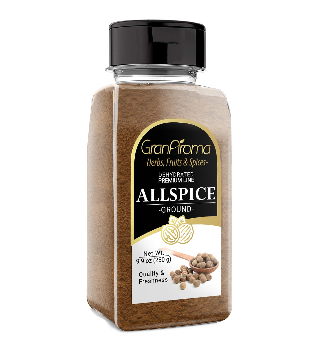 GranAroma Ground Allspice, 9.9 oz, Warm Flavor, Pies & Cookies, Baking Spice