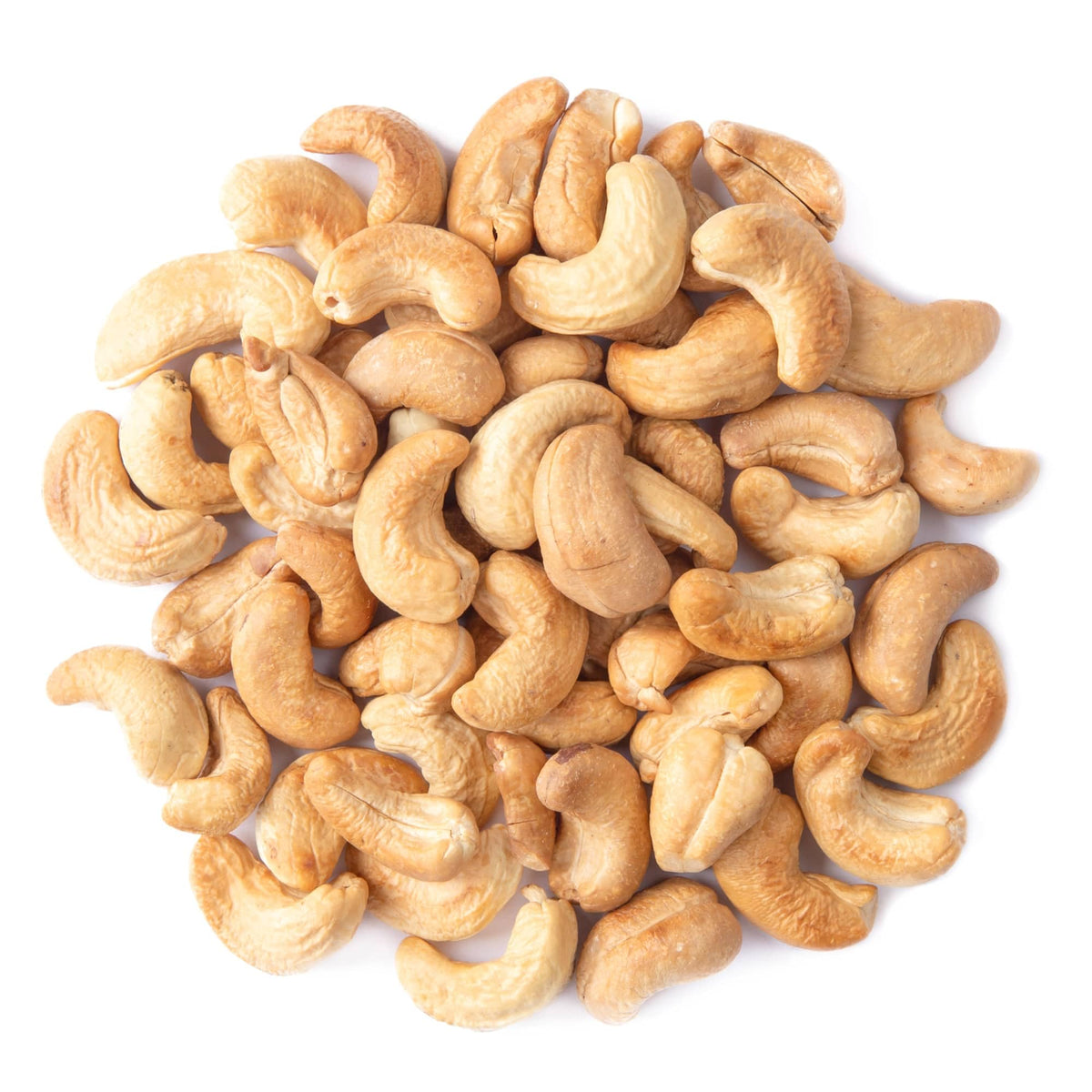 Food To Live Dry Roasted Whole Cashews With Himalayan Salt, 3 Pounds - Oven Roasted Lightly Salted Fancy Cashew Nuts, No Oil Added, Vegan, Kosher, Bulk. Crunchy Texture. Great Snack