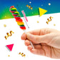 LAETAFOOD Rainbow Swirl Lollipops - 30 Count Jar, Tutti-Frutti Flavor, Individually Wrapped Twisty Suckers, Large Jar