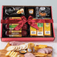 Party Gift Basket - Features Smoked Summer Sausages 100% Wisconsin Cheeses ers Pretzels & Mustard | Perfect for Tailgating
