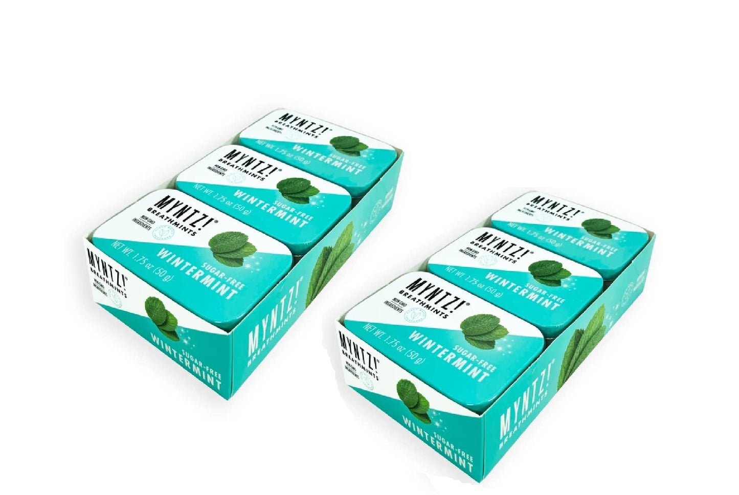 Myntz Wintermynt Blast Breathmints 1.75-Ounce Containers (Pack Of 12)