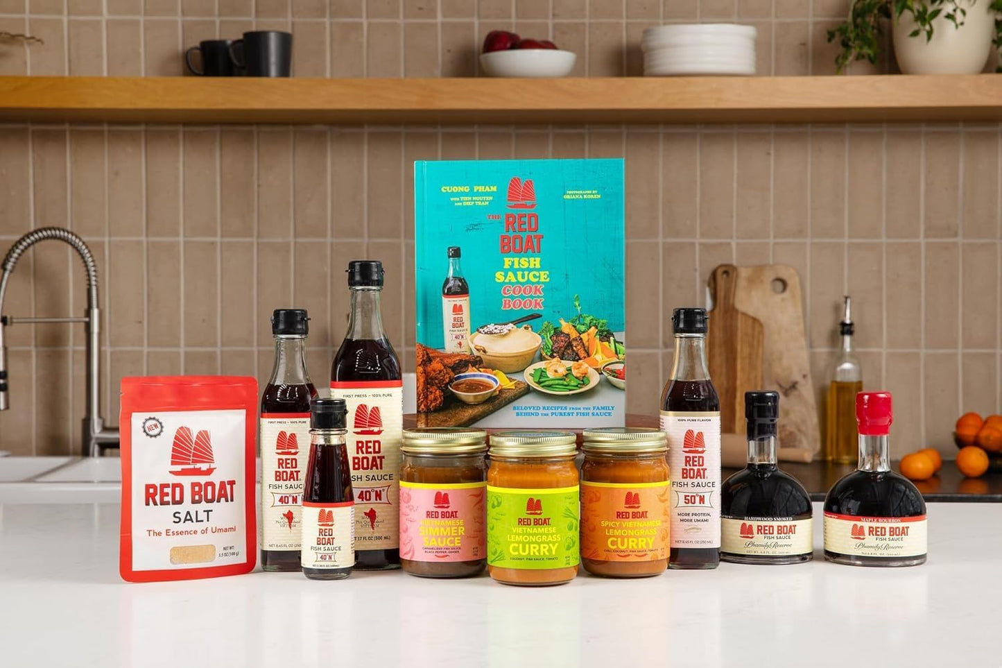 Red Boat Fish Sauce, Hardwood Smoked | Enhanced 50°N Fish Sauce Sustainably Made With Just Two Ingredients In Vietnam | Higher Protein For Exceptional Flavor And Aged In Spirit-Inspired Flavor Barrels | Gluten And Sugar Free, No Preservatives | 6.8 Fl Oz.