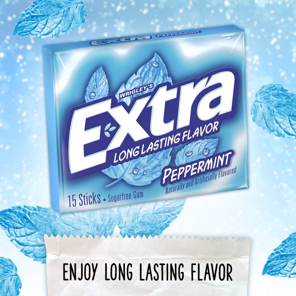 Gum Extra Pprmnt 15Pc (Pack Of 10)