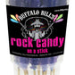 Buffalo Bills Grape (Purple) Rock Candy On A Stick (12-Ct Cup Purple Rock Candy Crystal Sticks)