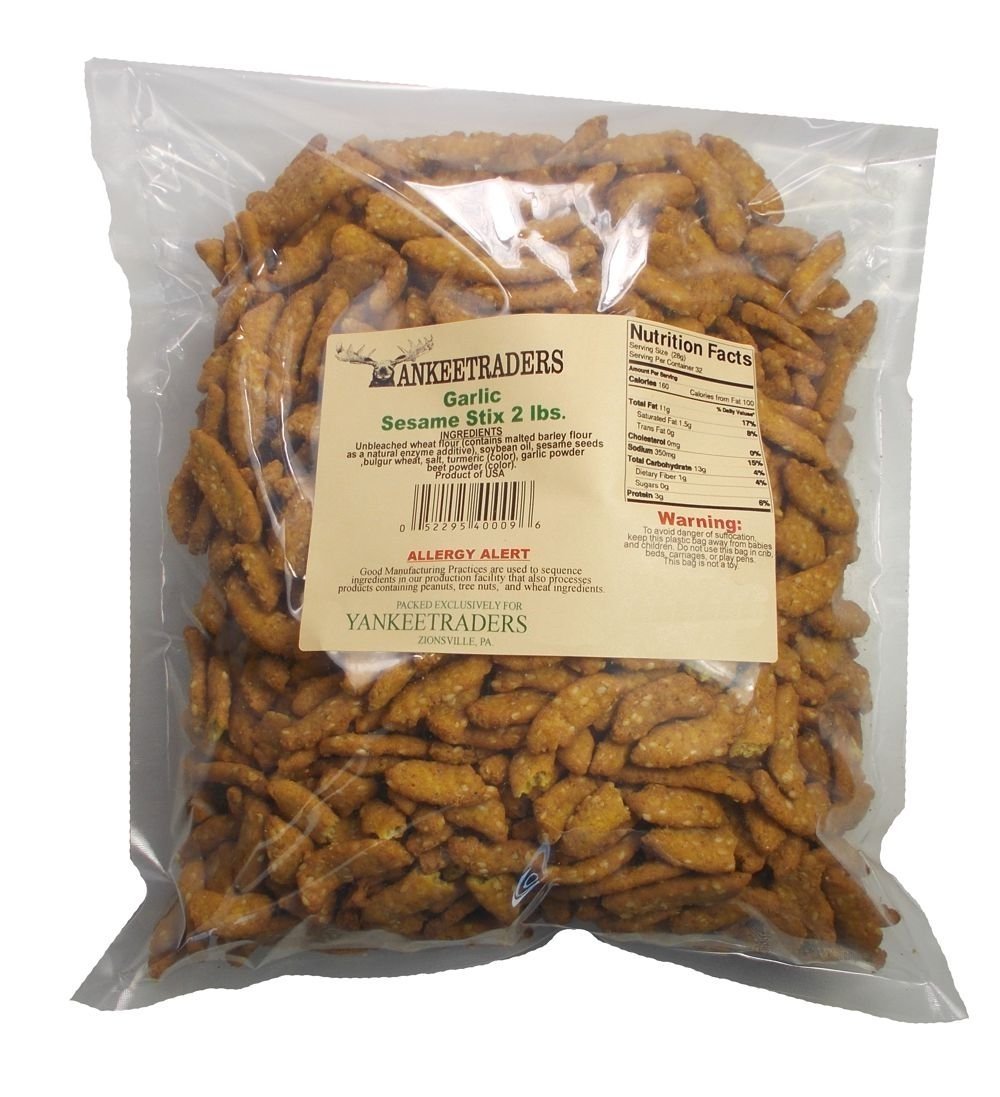 Yankee Traders Garlic Sesame Sticks, 2 Pound