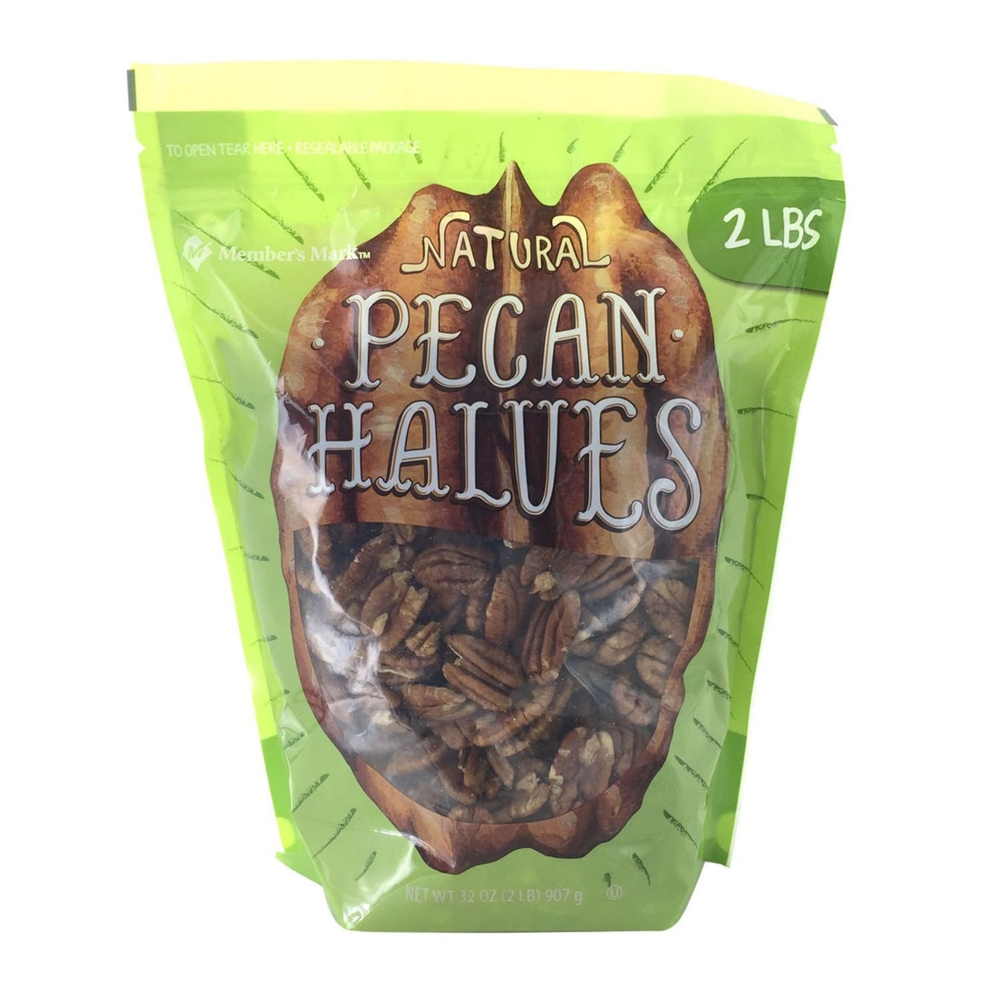 Members Mark Natural Pecan Halves (2 Pounds) (1 Pack)