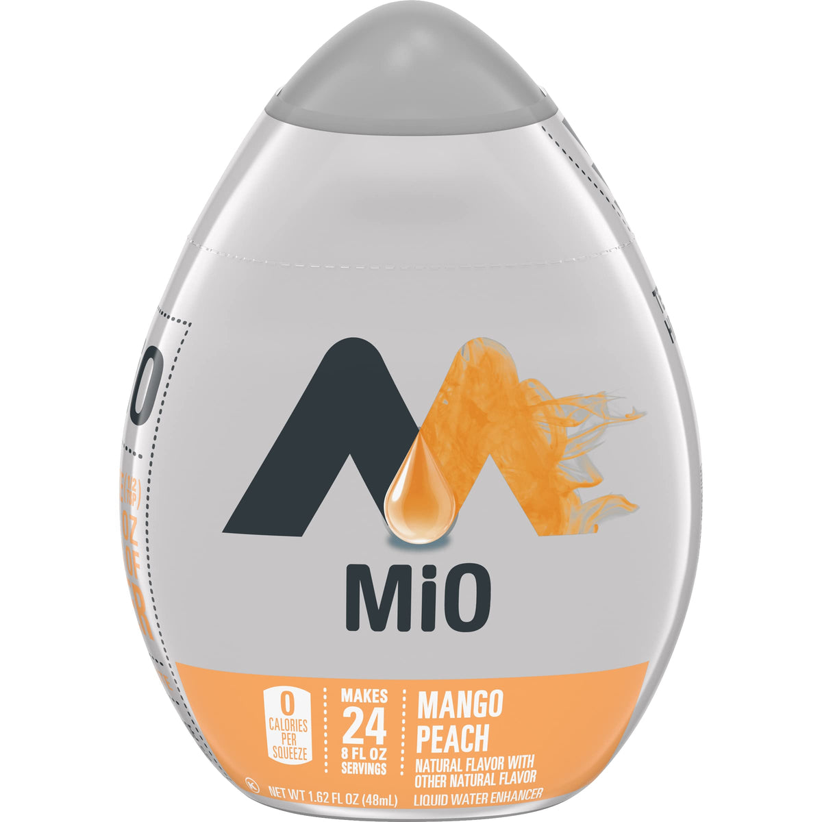 Mio Liquid Water Enhancer, Mango Peach, 1.62 Oz, (Pack Of 5)