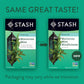 Stash Green Tea Variety Pack Sampler - Caffeinated, Non-GMO, 20 Count (Pack of 6)