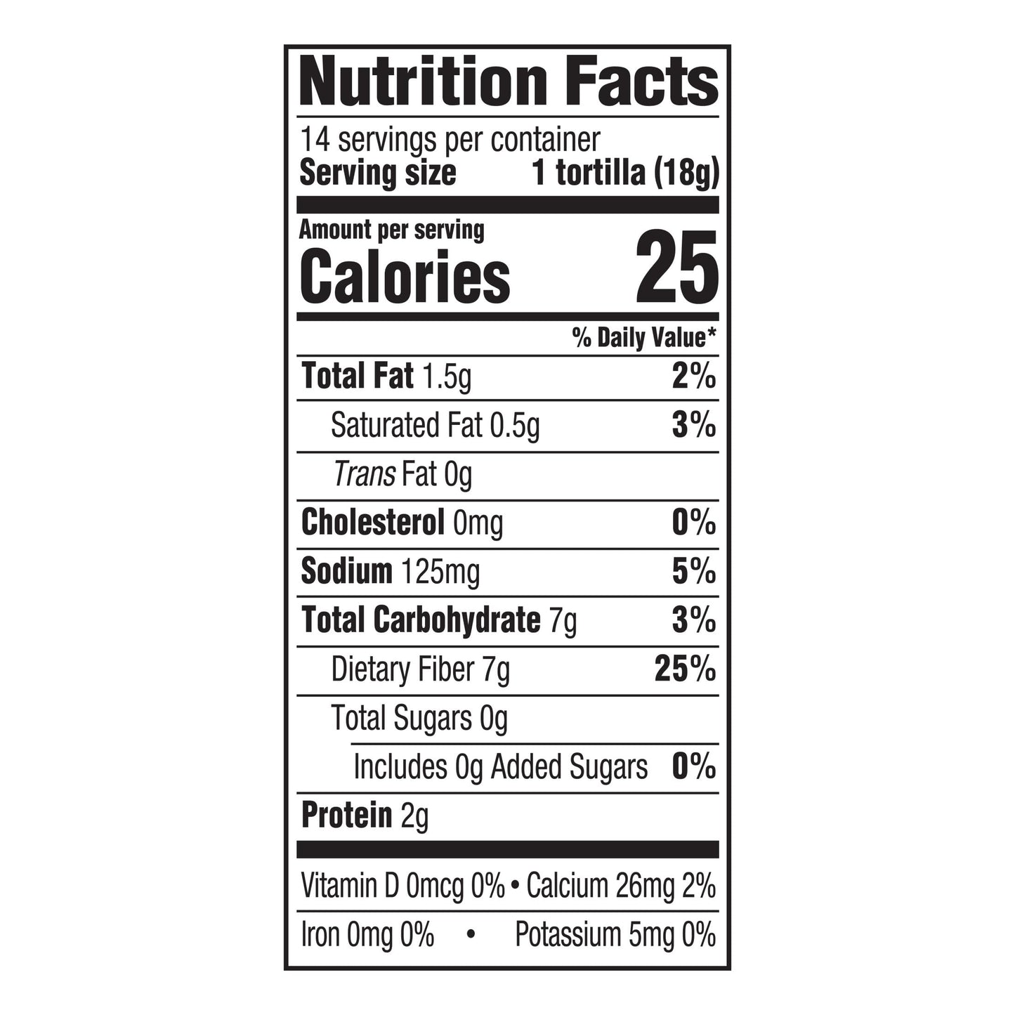 Mission Foods Zero Net Carb Flour Tortilla