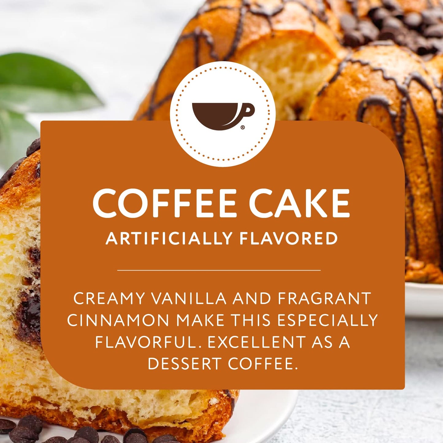 Paramount Roasters, Coffee Cake Flavored Ground Coffee, 12oz medium roast (Paramount Coffee Company)
