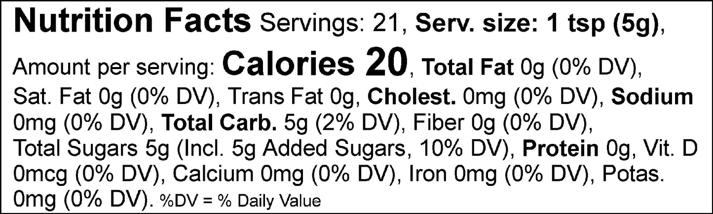 Betty Crocker Lemon Twist Flavored Sugar - Citrus Dessert Sugar for Baking, Cocktails & More, 3.7 oz