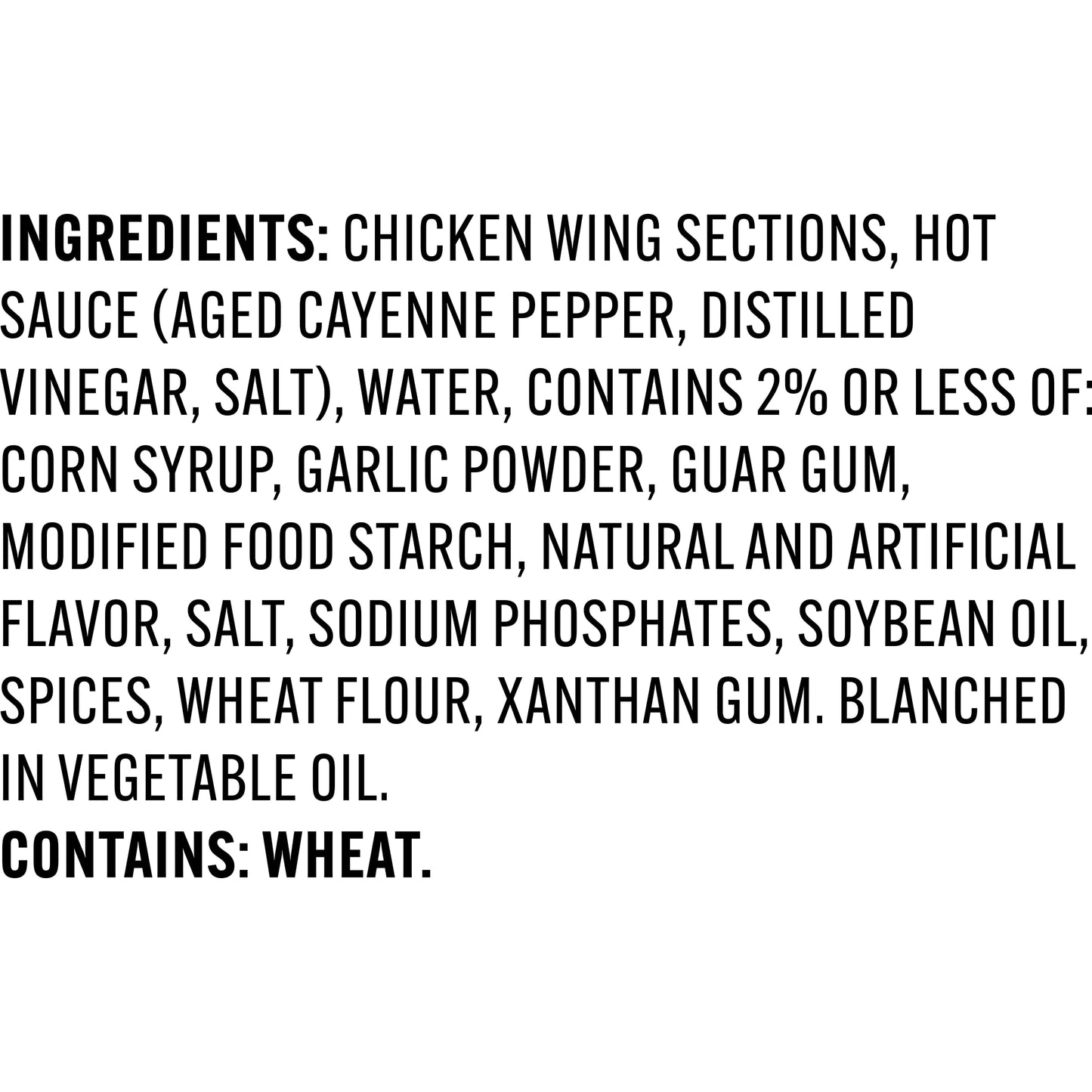 Tyson Anytizers Buffalo Style Bone-In Chicken Wings, 22 oz. (Frozen)